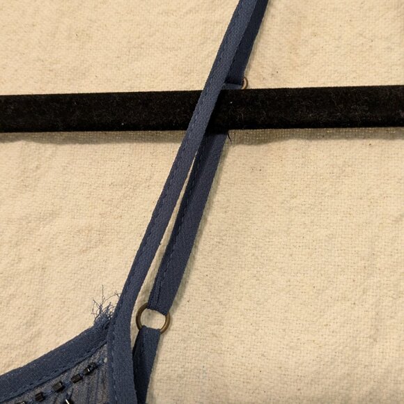 Free People Blue Sequence Dress XS - Picture 3 of 3